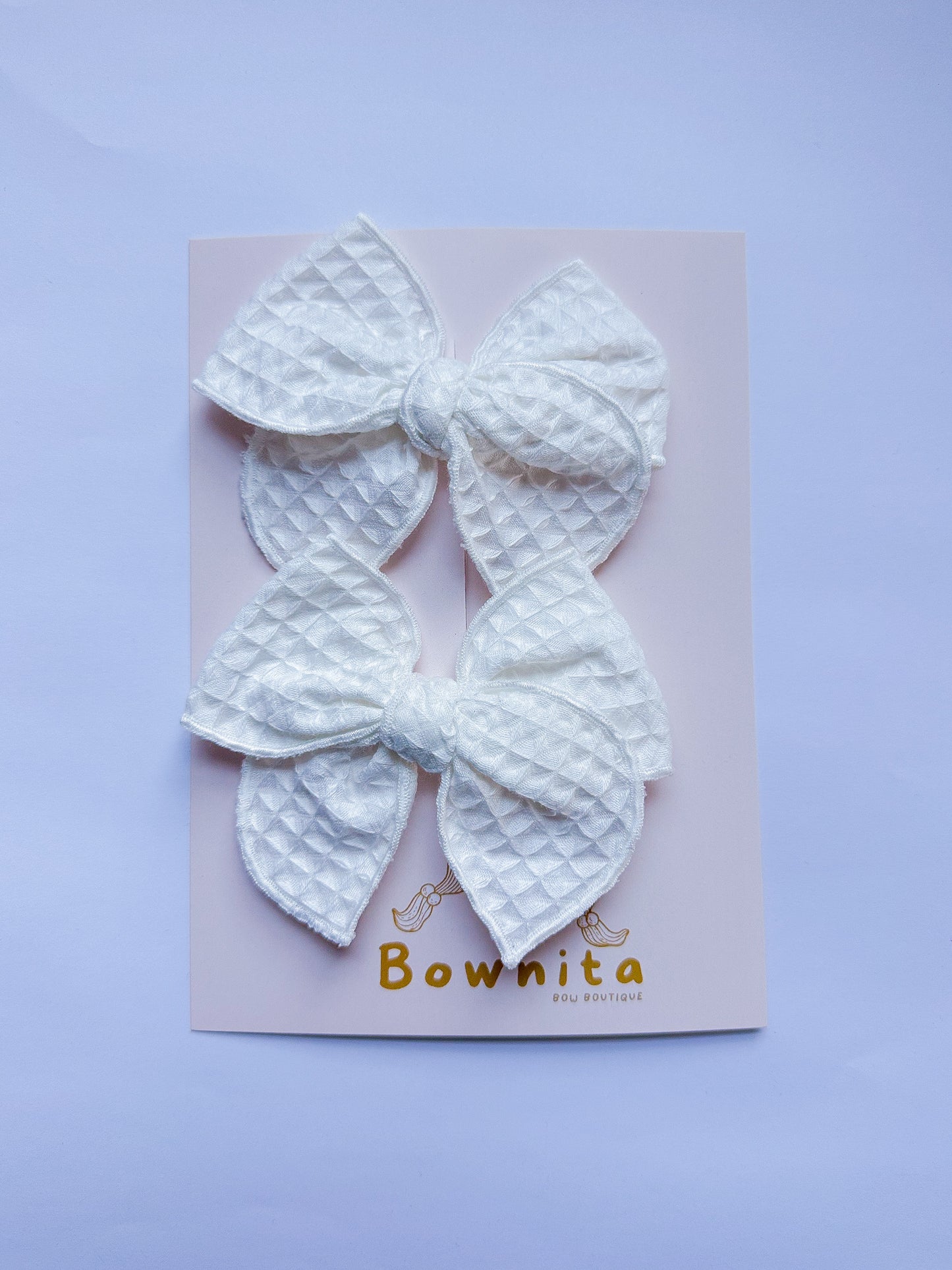 White Waffle Piggies