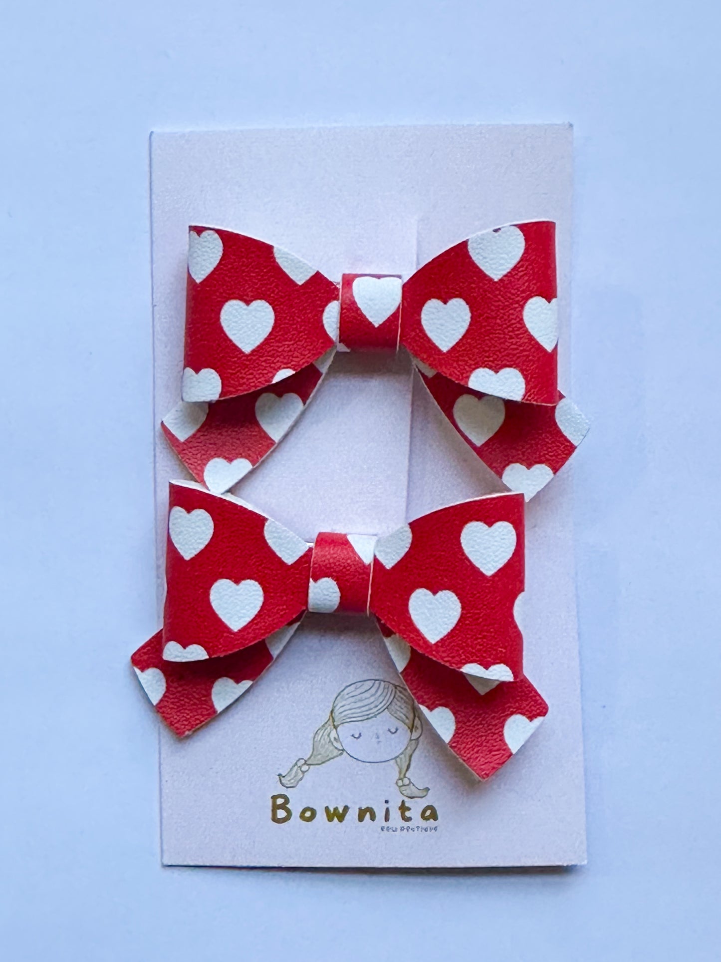Valentine 1 Mini Bow Set