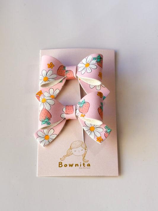 Berry blooms bow set