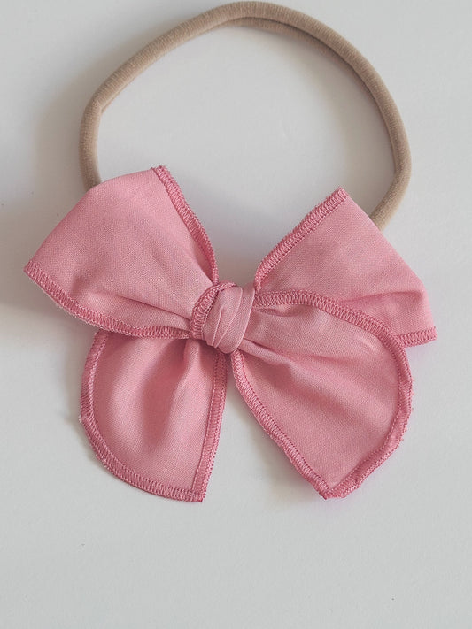 Lovely Pink Everyday fable newborn headband
