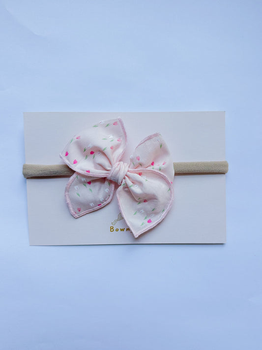 Spring Tulips Baby Headband