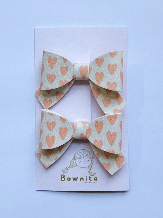 Valentine 4 Mini Bow Set