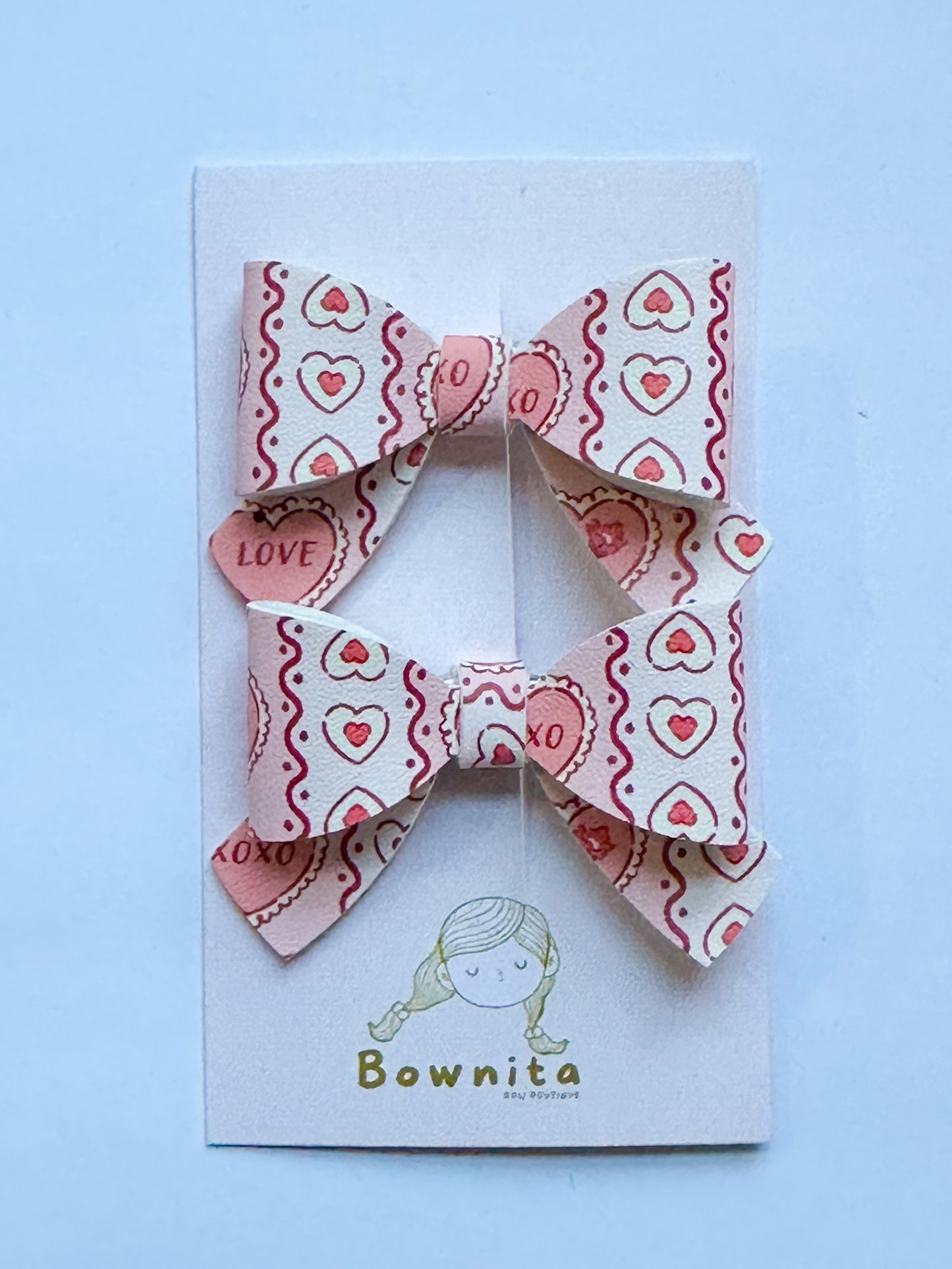 Valentine 5 Mini Bow Set